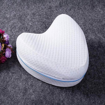 Coussin genoux orthopédique mousse mémoire sciatique mal dos