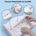 oreiller mémoire de forme cervical, meilleur oreiller mal de cou, oreiller cervical, oreiller ergonomique cervical